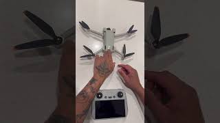 Dji Mini 3 Pro Drone Set Up and Start Up shorts djimini3pro dji dronevideo viralshort foryou [upl. by Lemrahc]