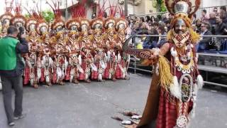 MOROS Y CRISTIANOS ALCOY 2017  ENTRADA MORA [upl. by Gombach]