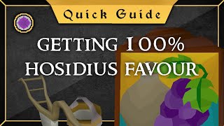 favour removed Hosidius guide [upl. by Ramedlaw348]