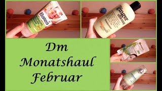 Dm Haul  Monatshaul Februar  FranzisPflegeKiste [upl. by Jarus]