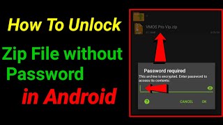 How To Unlock Any Zip File without Password [upl. by Curley]