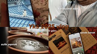 Yks 2025 vlog ders çalışıyoruz sufle yapıp ajanda tutuyoruz yks yks2025 [upl. by Hortensia]