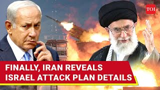 Iran For First Time Reveals Time amp Scale Of Potential Israel Attack  Report [upl. by Llertnod]