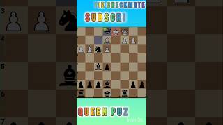 Checkmate in f2 e2 d1 3 movie checkmate queen chessshort [upl. by Adelind]