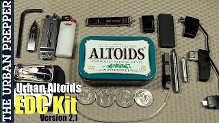 Urban Altoids EDC Tin v21 by TheUrbanPrepper [upl. by Trojan788]