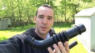 Fuel Filler neck tank Hose repair  EASY FIX [upl. by Norean]