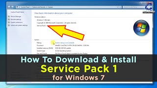 How to Download Service Pack 1 for Windows 7 64 Bit amp 32 Bit easily  SP1 for Windows 7 download [upl. by Yecaw]