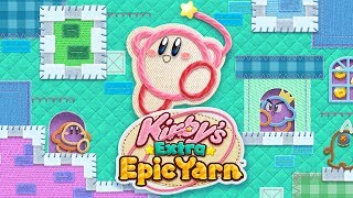 Kirbys Extra Epic Yarn  Full Game 100 Walkthrough [upl. by Ellennej]