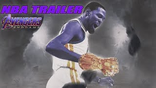 AVENGERS ENDGAME TRAILER  NBA Parody ᴴᴰ [upl. by Issak]