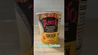 Tapatio Ramen Noodle Chicken Flavor Review Is It Good [upl. by Amuwkuhc]