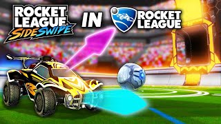 Sideswipe but its ACTUALLY in Rocket League [upl. by Ahsimit]