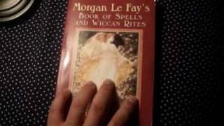 Book review 6 Morgan Le Fays Book Of Spells And Wiccan Rites [upl. by Ahsienak143]