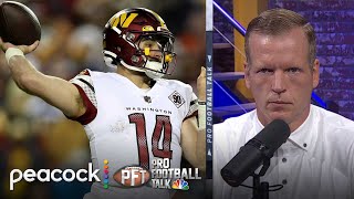 Sam Howell opens up about Eric Bieniemy’s ‘high standards’  Pro Football Talk  NFL on NBC [upl. by Urial]