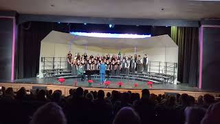 Creekwood middle school Christmas choir concert [upl. by Anaidirib]