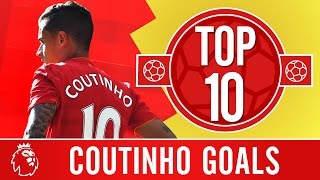 Top 10 Philippe Coutinhos Premier League screamers for Liverpool [upl. by Nordgren]