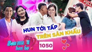 Bạn Muốn Hẹn Hò 1050Chàng trai da đen chốt hạ bạn gái da trắng hôn tới tấp 3 LẦN trên sân khấu [upl. by Nisay782]