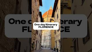 Florence Travel Itinerary florence travel traveltips [upl. by Vallery]