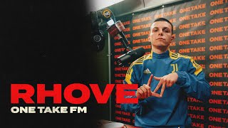 Intervista a Rhove  One Take FM S3E11 [upl. by Castillo254]