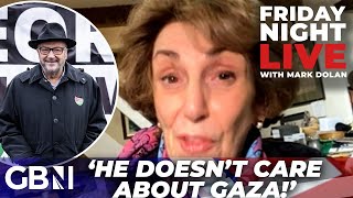 Galloway doesnt care a damn about Gaza or the Muslims  Edwina Currie BLASTS Rochdale MP [upl. by Gamin]