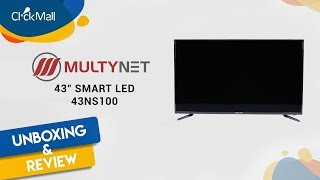 Multynet 43 inches SMART LED 43NS100 [upl. by Raimondo]