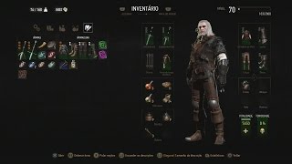 The Witcher 3 Blood and Wine  Set da Mantícora GrãoMestre focado na alquimia [upl. by Jones839]