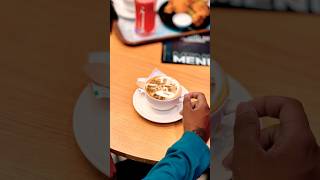 നോക്ക്  ആ ചായയിൽ☕ ഒരു ഫോട്ടോ ഉണ്ട് 😱shorts food tea coffee lulu [upl. by Aiket]