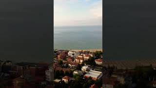 Nice view niceview droneskyline 4k nicecity beach cityaerialview drone thelovelyview [upl. by Edrahs]