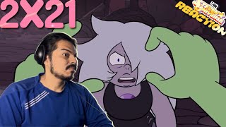 Amethyst Angry at Peridot  Steven Universe Season 2 Episode 21 REACTION [upl. by Niawat]