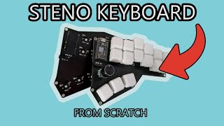 how i made a stenography keyboard [upl. by Suirtimid]