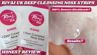 RIVAJ UK DEEP CLEANSING NOSE STRIPS  REMOVE BLACKHEADS 100 [upl. by Attalanta]