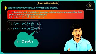 Asymptotically Unequal Functions  Asymptotic Analysis  Algorithm Analysis  Data structure [upl. by Stent]