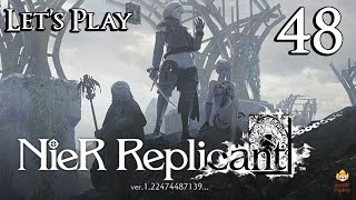 NieR Replicant  Lets Play Part 48 Ending D [upl. by Anelahs]