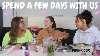 TIPSY NIGHT OUT VLOG FT HAN RENEE AND RACH LEARY  Madison Sarah [upl. by Sharleen]