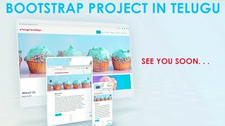 BootStrap Project In Telugu [upl. by Ecinereb]