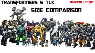 NITRO ZEUS  Studio Series Size Comparison  Transformers THE LAST KNIGHT [upl. by Eelyram]