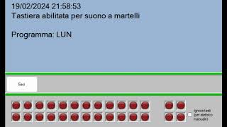 Allegrezza a 6 campane in Si2  Simulatore 12 campane 2  Lucsozza [upl. by Ruskin]