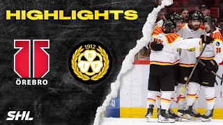 HIGHLIGHTS  Örebro  Brynäs  SHL [upl. by Kinsman]