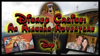 Disney Wonder Alaska Cruise Vacation Day 1 Embarkation Day [upl. by Kreager114]