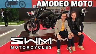 SWM NOVITÀ EICMA CON AMODEO MOTO SARONNO [upl. by Suiramad127]