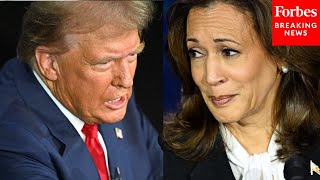 SHOCK MOMENT Trump Claims Harris Hates Israel And The Arab Population  Presidential Debate [upl. by Down]