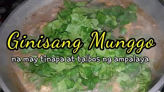 Ginisang Munggo Recipe cooking filipinodish [upl. by Harlan424]