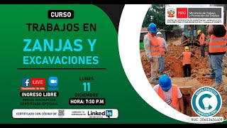 📖CURSO⛑TRABAJOS EN ZANJAS Y EXCAVACIONES🦺🧤 [upl. by Ardied]