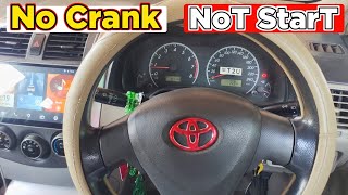 How To Fix No Crank  No Start  No Sound  Toyota Corolla 2012 [upl. by Brandi769]