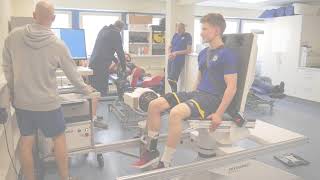 Isokinetic Testing Training and Therapy at Basketball Team Alba Berlin [upl. by Aniroc]