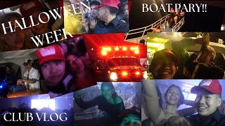 CRAZIEST HALLOWEEN WEEK EVER  Boat Party  Warehouse Club  RyanPhou Vlogs [upl. by Siri]