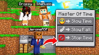 Minecraft Manhunt But I Control Space And Time [upl. by Nylimaj]