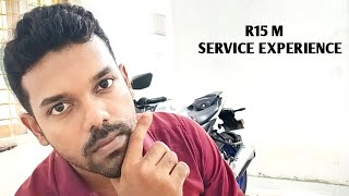 R15M  Service Experience  Malayalam Vlog  Part1 [upl. by Di]