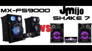 Samsung FS9000 VS Sony SHAKE 7 [upl. by Eveivenej842]