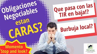 💥Obligaciones Negociables Estan CARAS💥Momento de hacer una PAUSA 🤔 [upl. by Shiau]