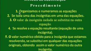 2 Sistemas Lineares 2 x 2  Métodos de Resolução  CC V196 [upl. by Enohs142]